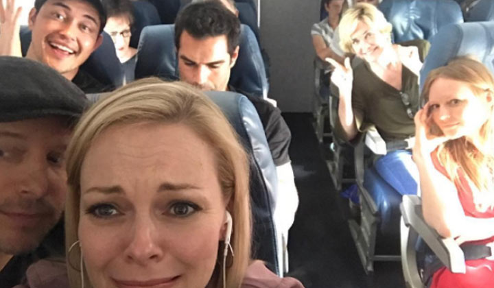 Holy smokes! DAYS stars' drama at 30,000 feet